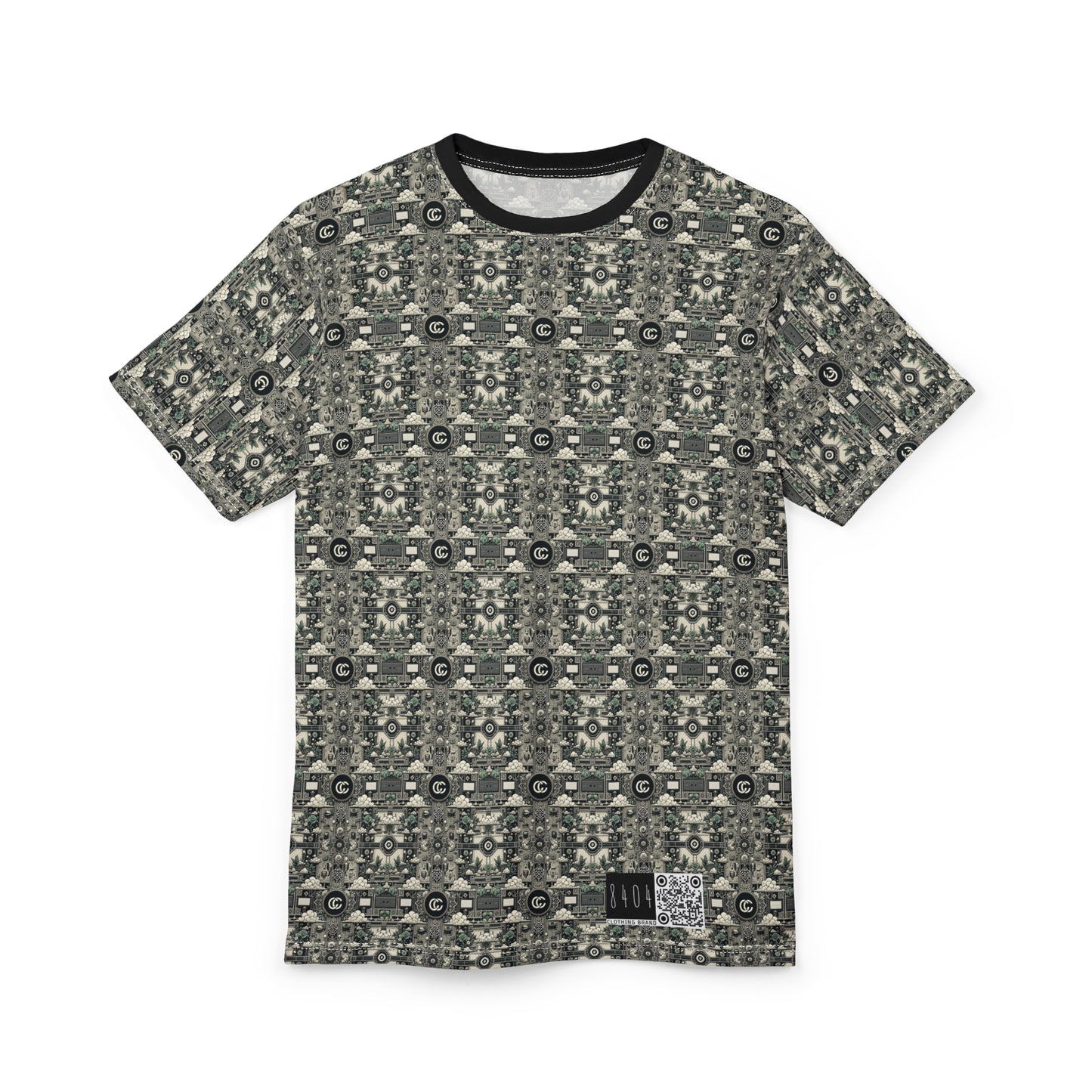 Cyber Garden Party Tech Garden Extravaganza Unisex Cut & Sew Tee - 8404 Design-54