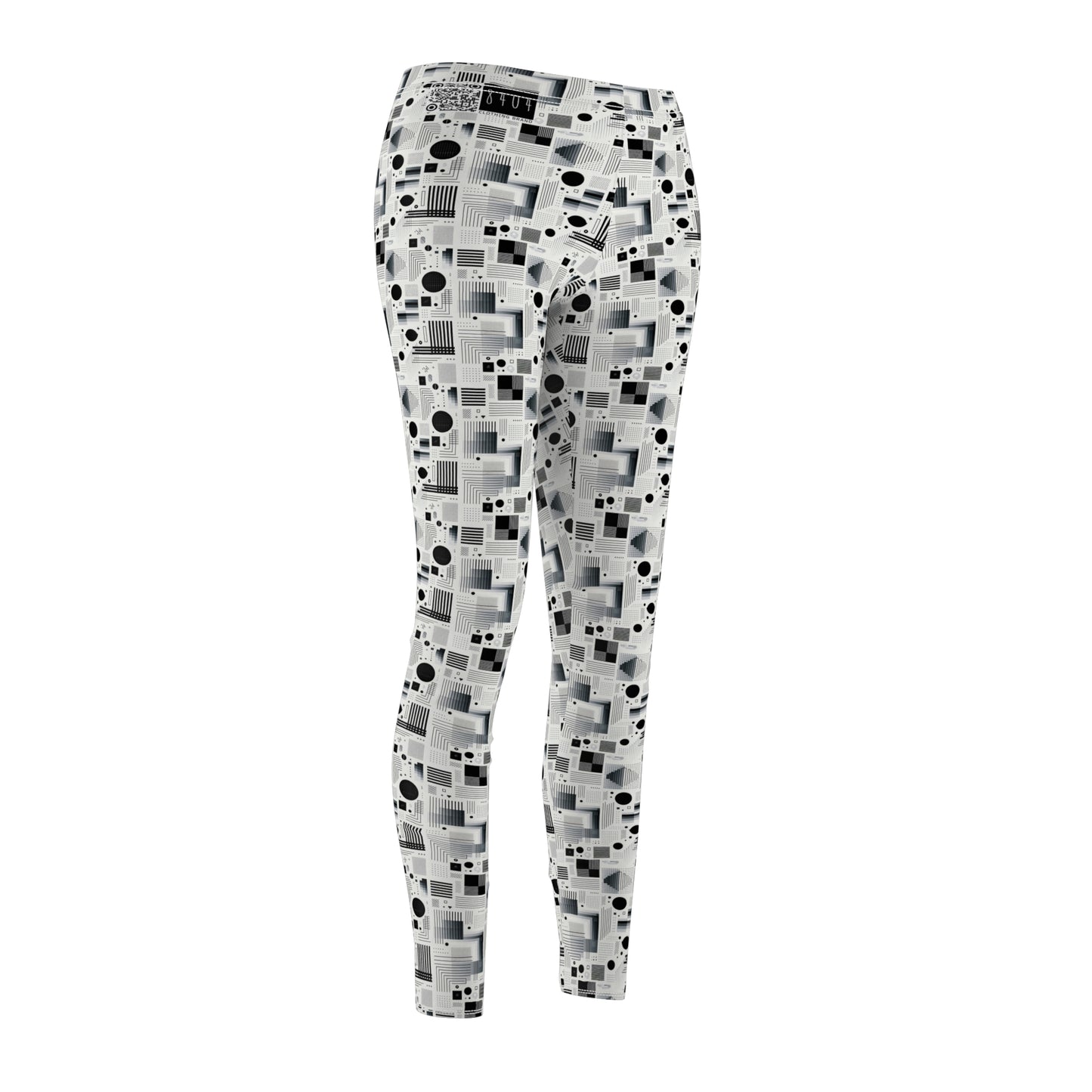 Digital Minimalism Minimalist Tech Women's Cut & Sew Casual Leggings - 8404 Design-60