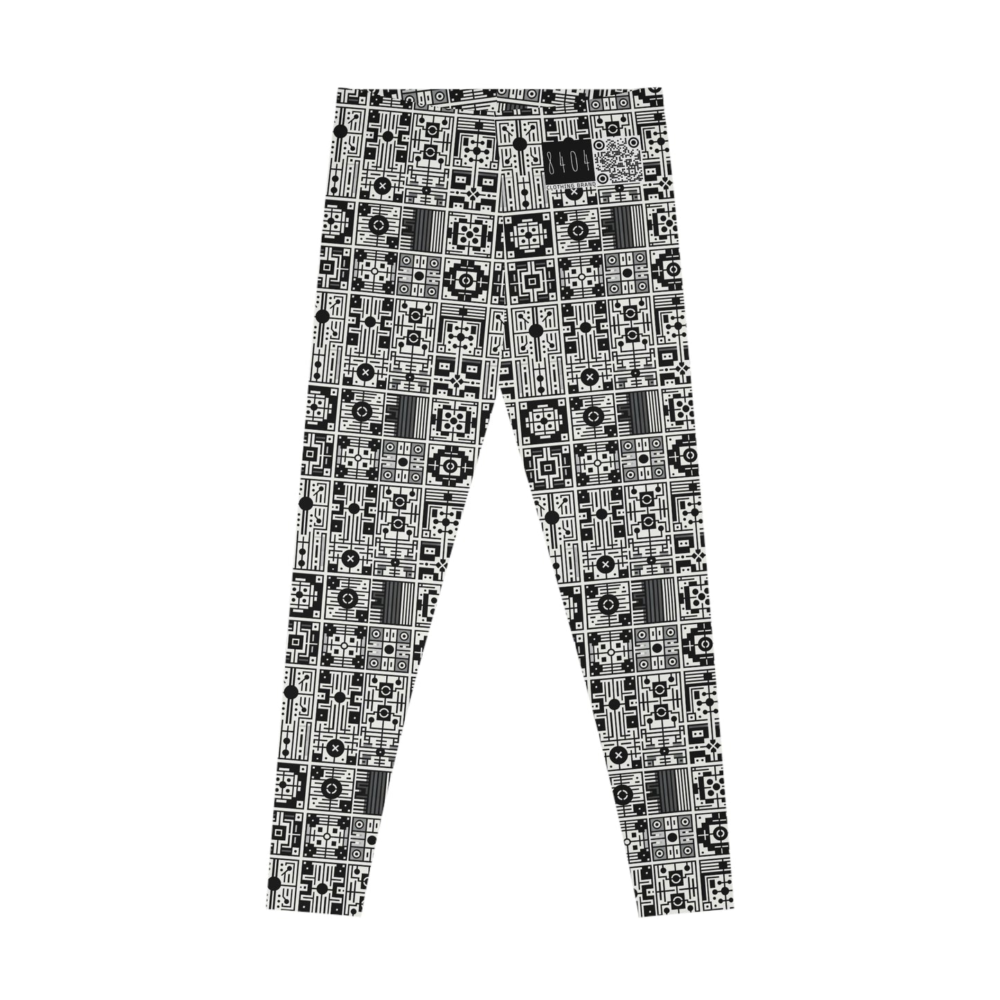 Digital Minimalism Minimalist Tech Stretch Leggings - 8404 Design-55