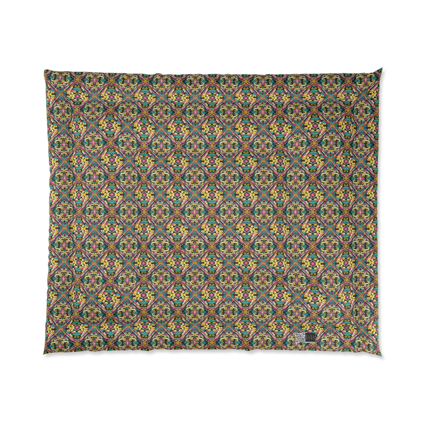 Neon Pop Art Revival Pop Culture Retro Comforter - 8404 Design-59
