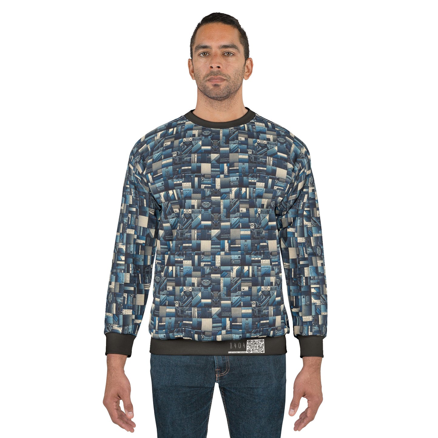 Tech-Inspired Utility Tech-Forward Streetwear With Utilitarian Edge Sweatshirt - 8404 Design-44