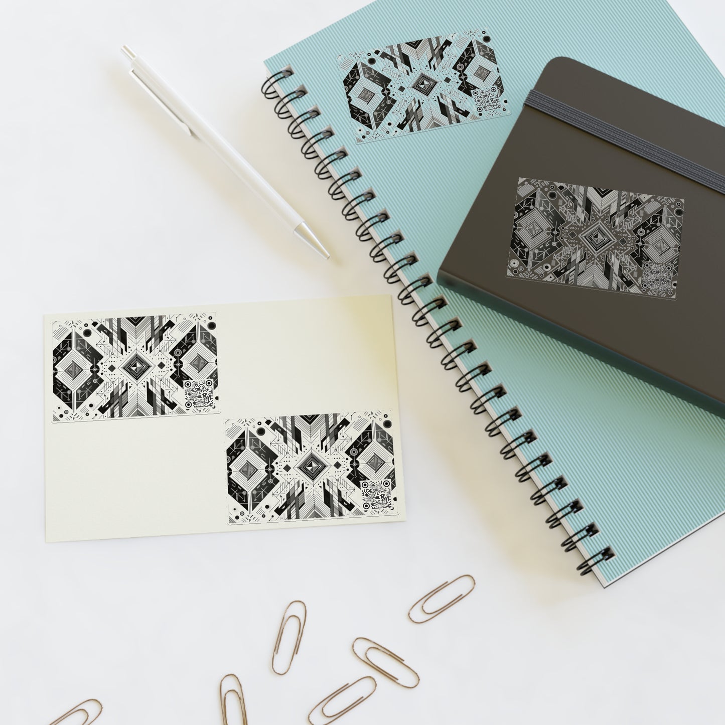 Digital Minimalism Minimalist Tech Sticker Sheets - 8404 Design-51