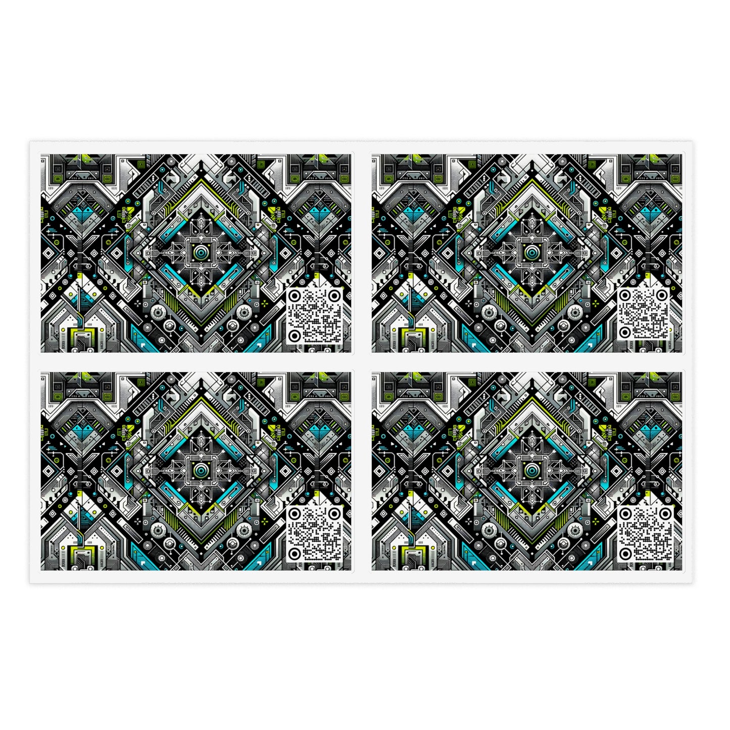 Sticker Sheets Future Tech