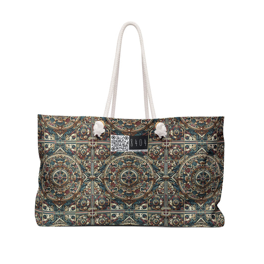 Urban Renaissance Historical Fusion With Street Edge Weekender Bag - 8404 Design-57