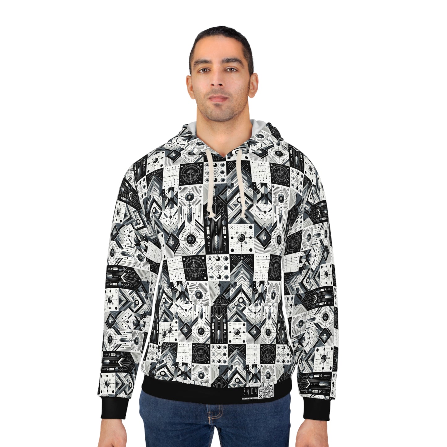 Digital Minimalism Minimalist Tech Pullover Hoodie - 8404 Design-50