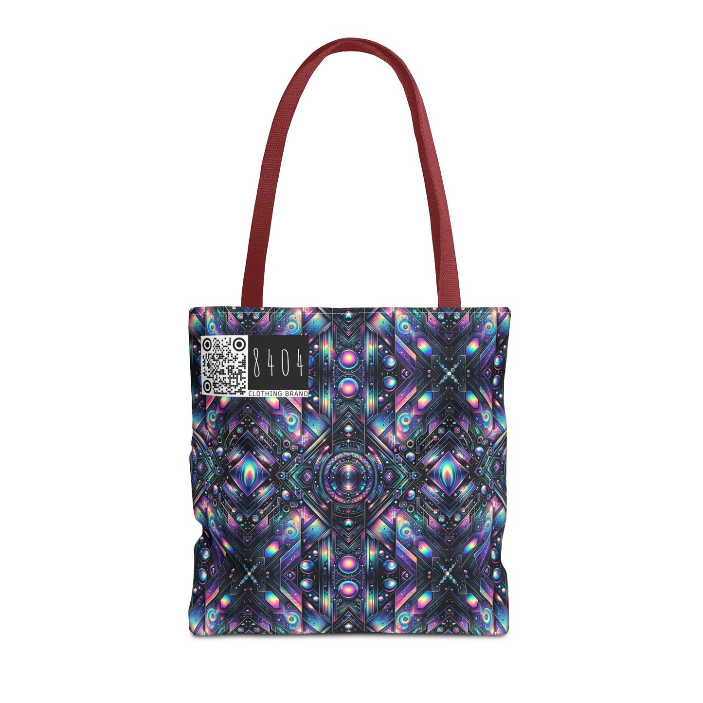 Galactic Hues Tech-Forward Cosmic Fusion Tote Bag - 8404 Design-58