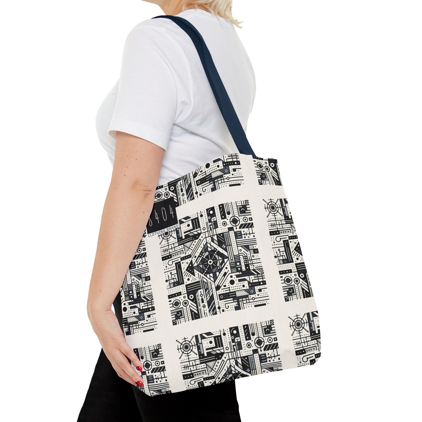 Digital Minimalism Minimalist Tech Tote Bag - 8404 Design-47