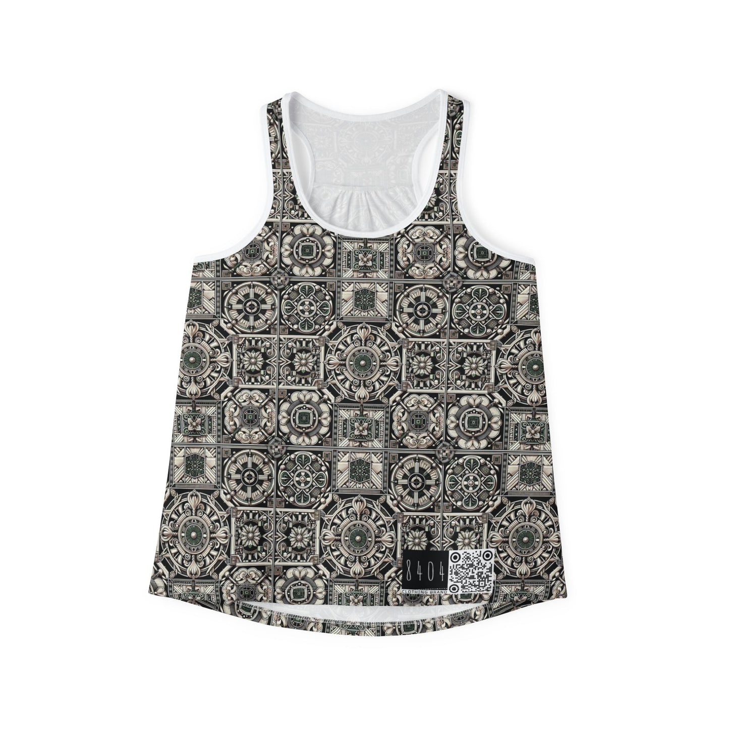 Cyber Garden Party Tech Garden Extravaganza Women's Tank Top - 8404 Design-45