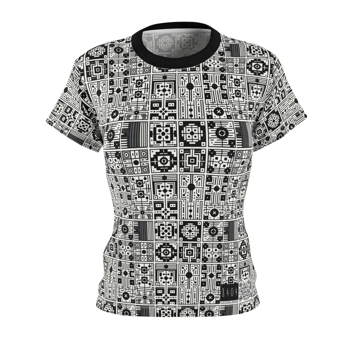 Digital Minimalism Minimalist Tech Women's Cut & Sew Tee - 8404 Design-55