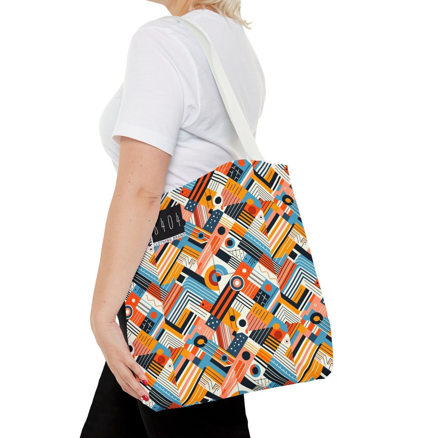 Abstract Graphic Art Modern Artistic Expression Tote Bag - 8404 Design-54