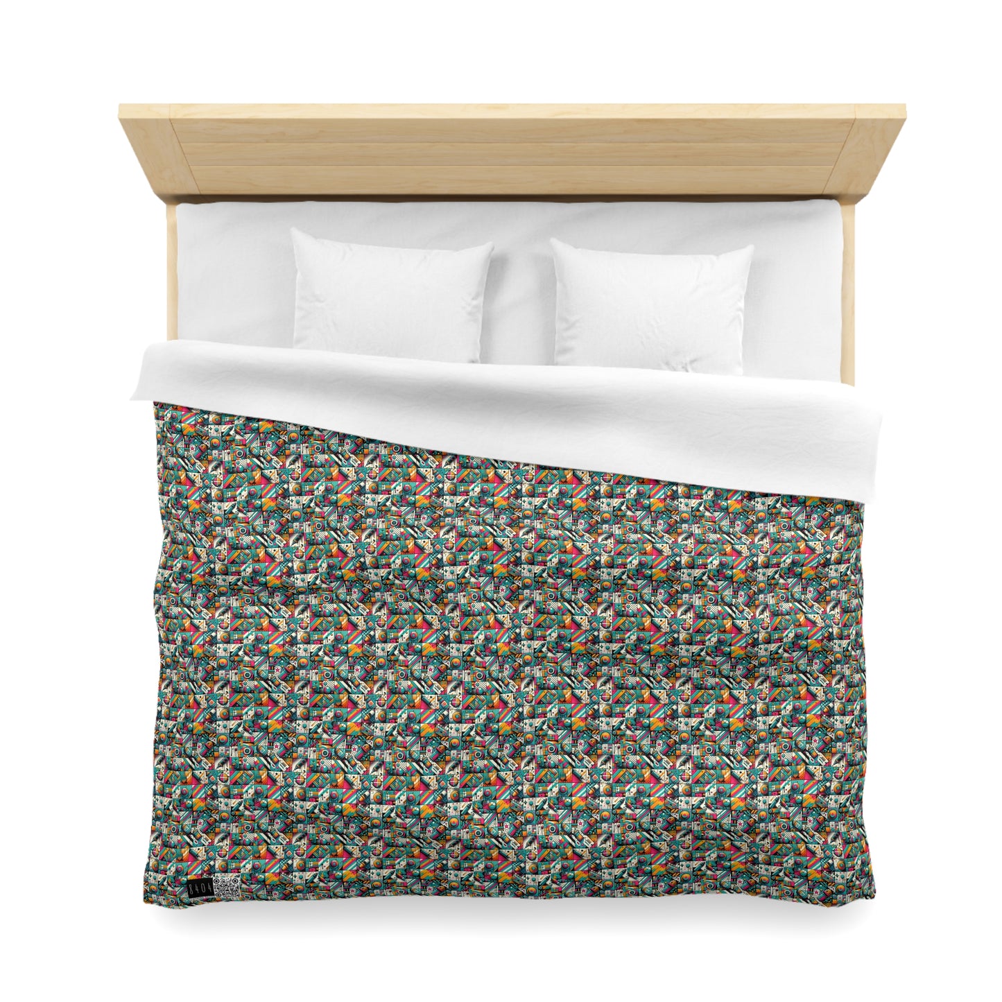 Graffiti Fusion Modern Street Art Fusion Microfiber Duvet Cover - 8404 Design-58