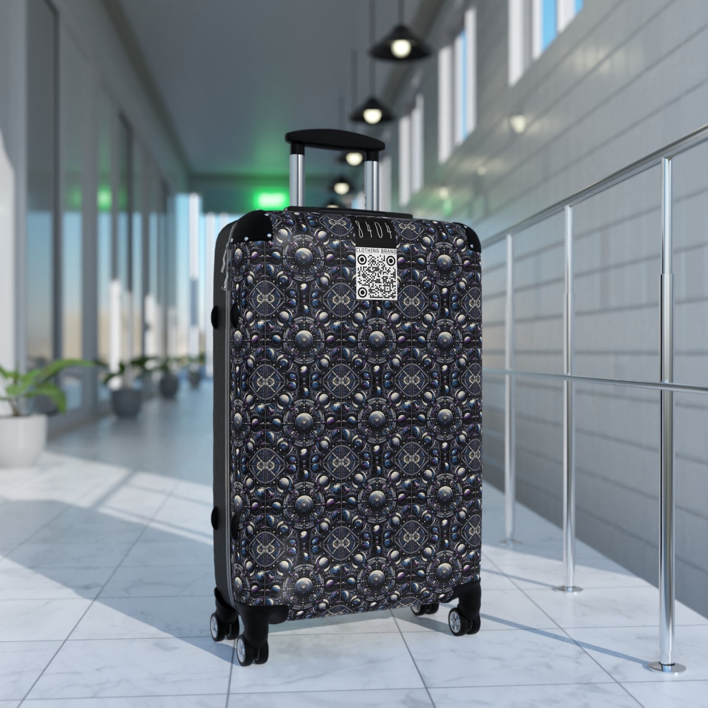 Tech Astronaut Tech-Forward Streetwear Meets Space Exploration Suitcase - 8404 Design-46