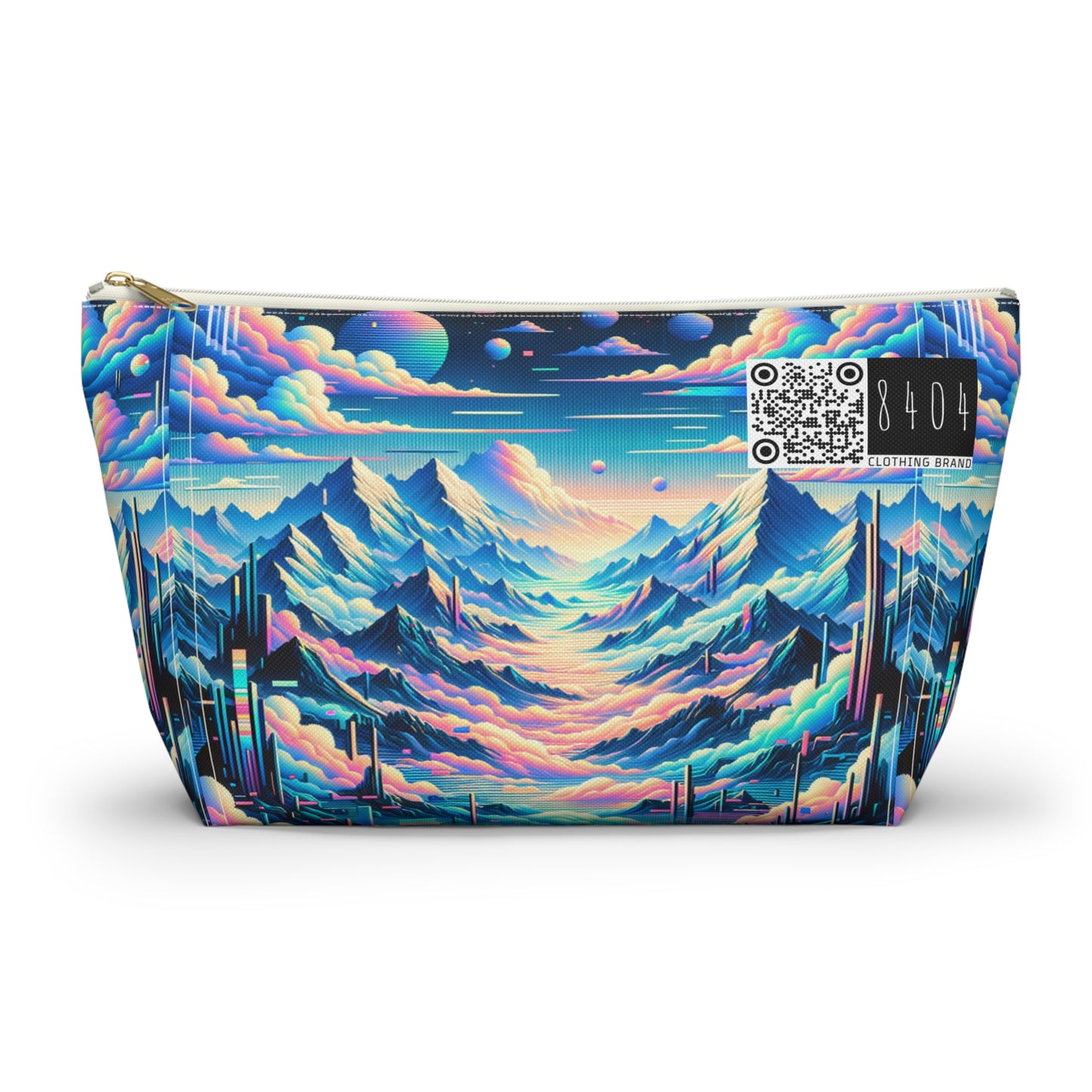 Digital Dreamscapes Digitally-Inspired Streetwear With a Dreamy, Surreal Twist Accessory Pouch W T-Bottom - 8404 Design-69