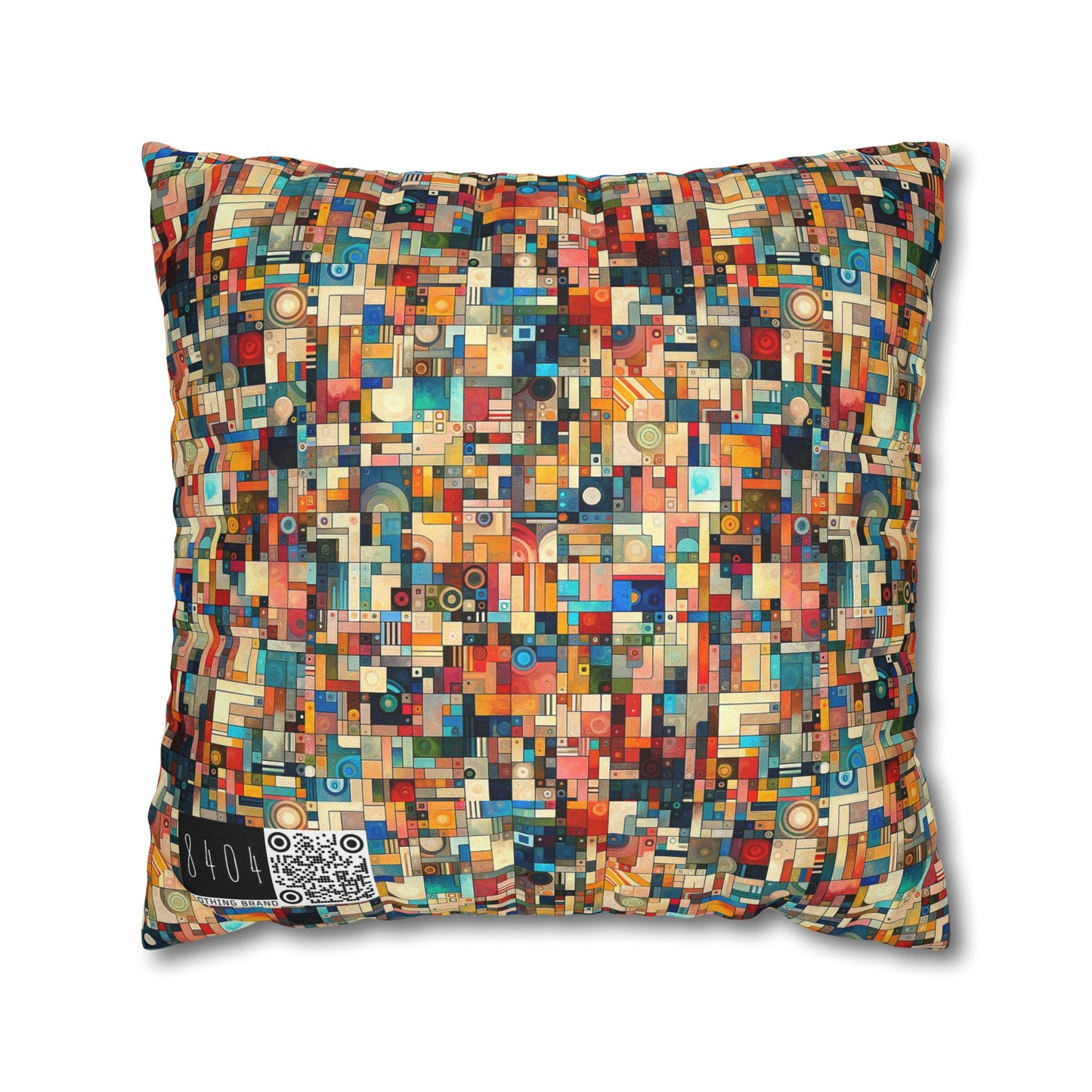 Digital Artistic Expression Artistic Streetwear Spun Polyester Square Pillowcase - 8404 Design-46