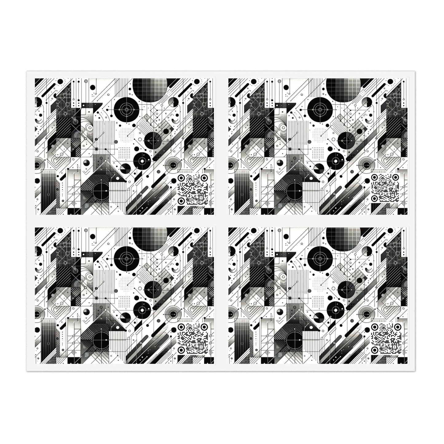 Digital Minimalism Minimalist Tech Sticker Sheets - 8404 Design-55