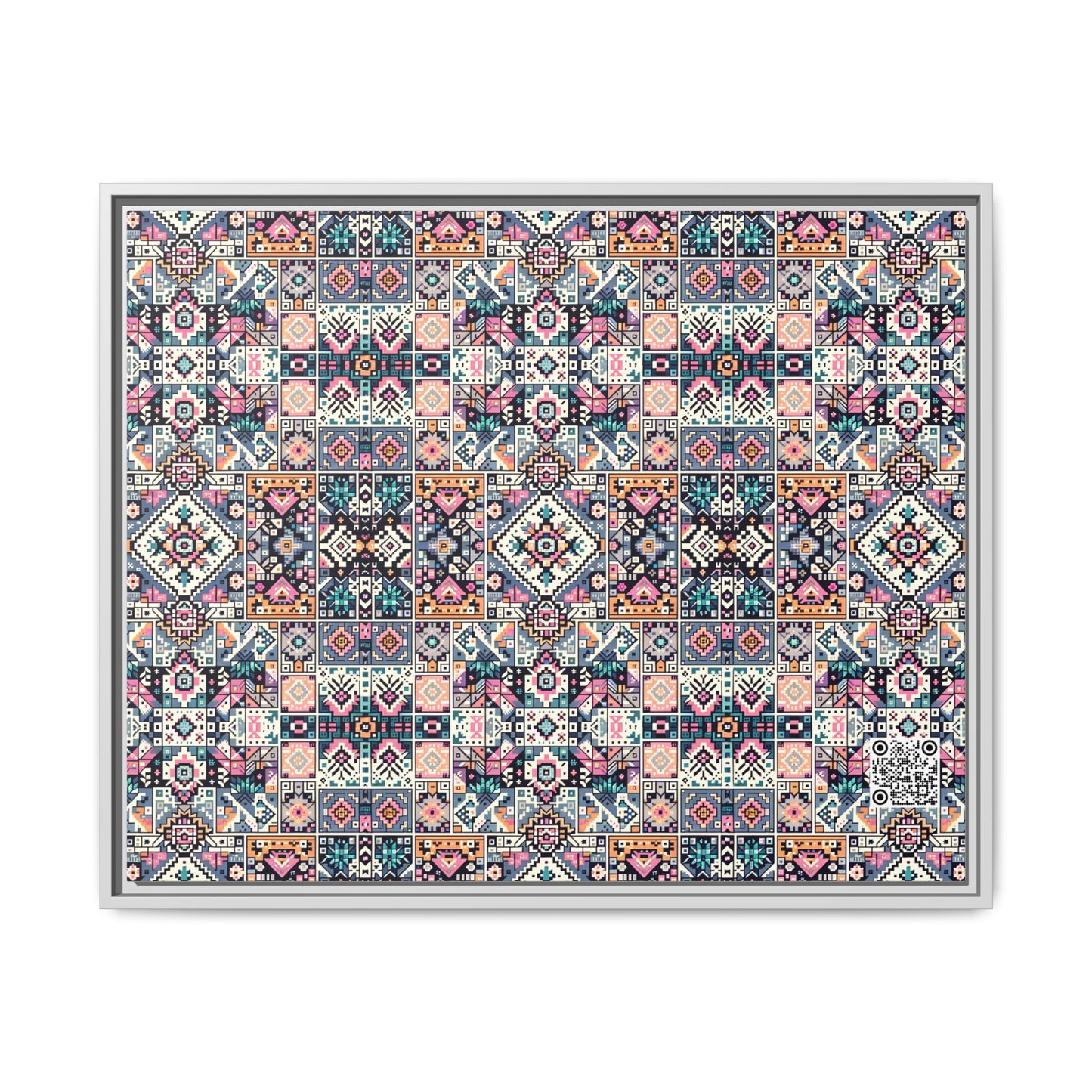 Matte Canvas, Framed (multi-Color) - 8404 Design-01