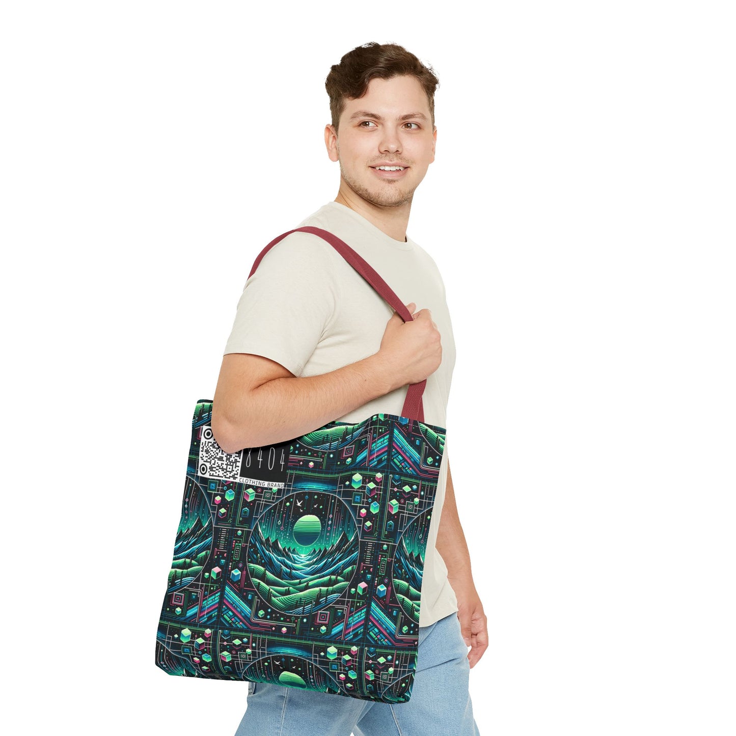 Digital Adventure Graphics Digital Explorer Tote Bag - 8404 Design-59