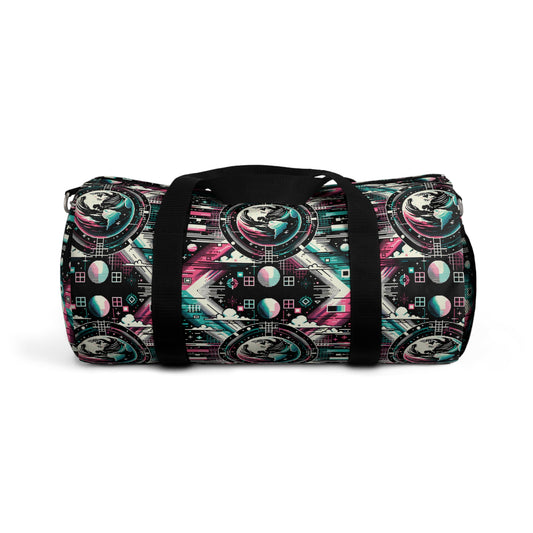 Digital Artistry Digital-native Streetwear Duffel Bag - 8404 Design-62