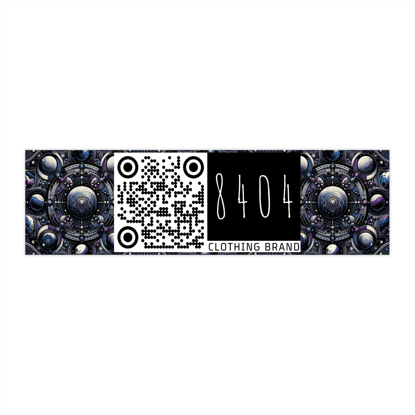 Tech Astronaut Tech-Forward Streetwear Meets Space Exploration Bumper Sticker - 8404 Design-46