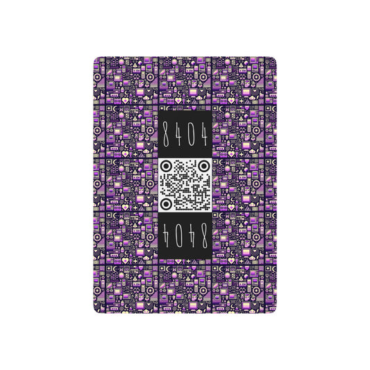 Digital Nostalgia Remix Modern Vintage Fusion Poker Playing Cards - 8404 Design-54 S