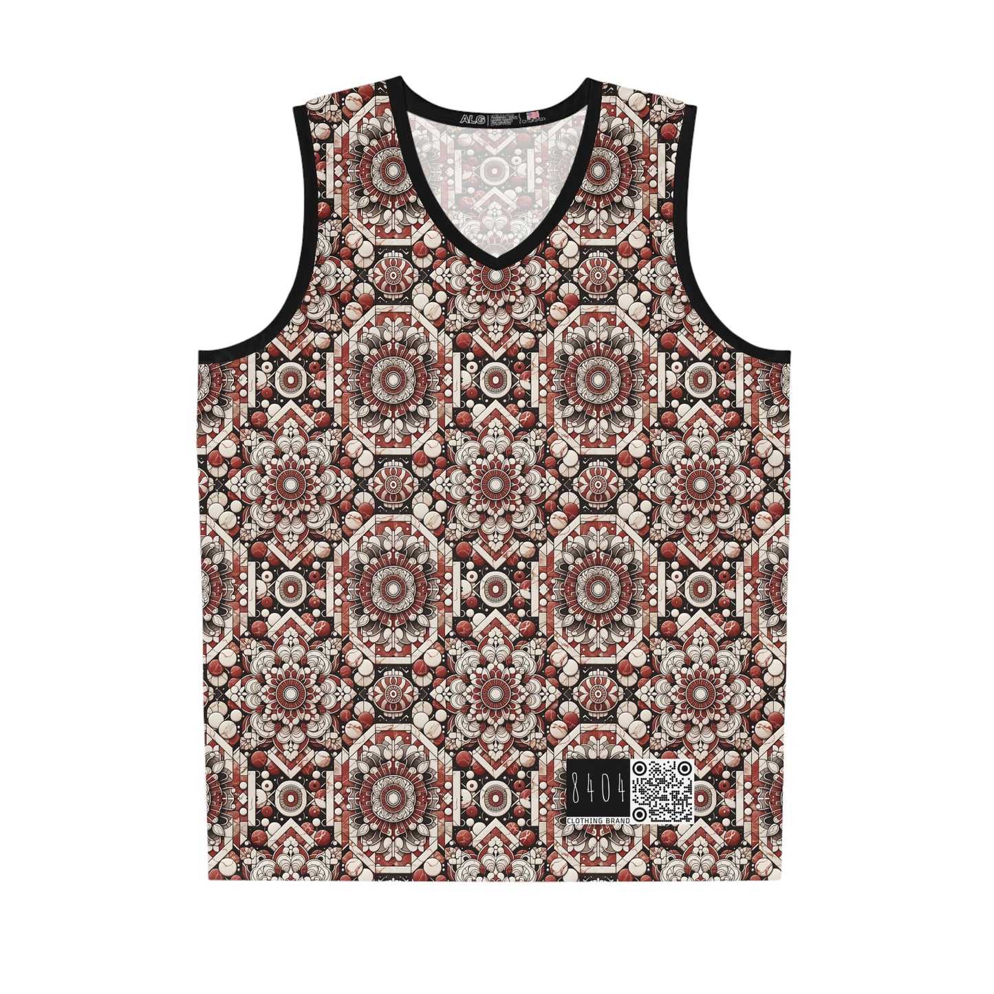 Neo Jomon Sculptural Aesthetics Artisanal Streetwear Basketball Jersey - 8404 Design-55