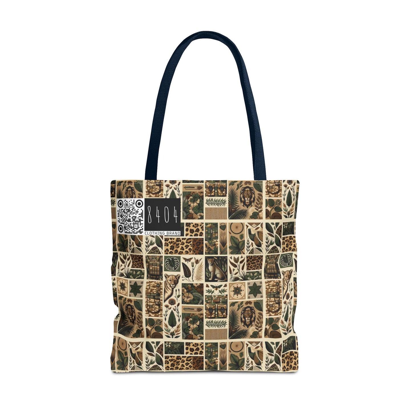 Streetwear Safari Urban Jungle Explorer Tote Bag - 8404 Design-51