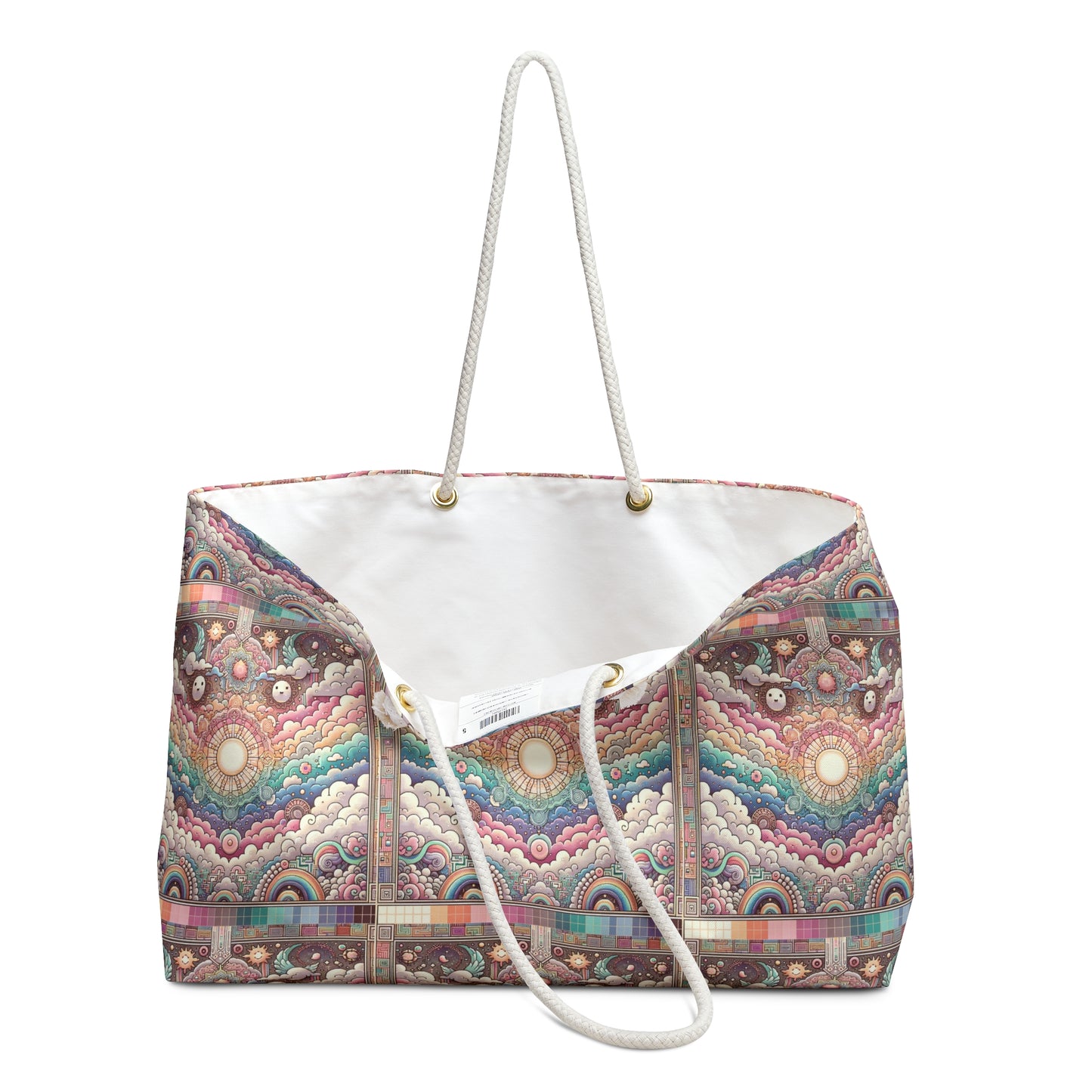 Digital Dreamland Whimsical and Nostalgic Streetwear With a Digital Twist Weekender Bag - 8404 Design-56