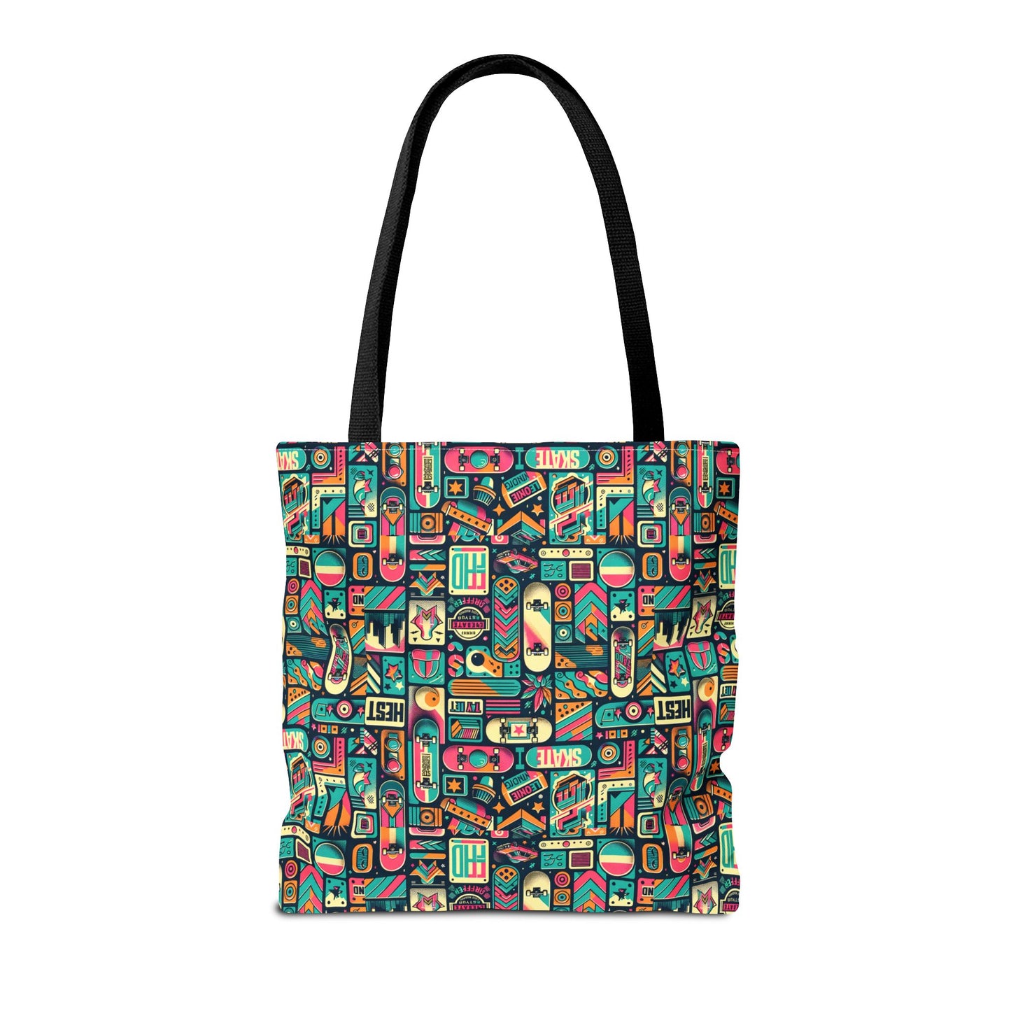 Skate Culture Revival Urban Retro Cool Tote Bag - 8404 Design-61