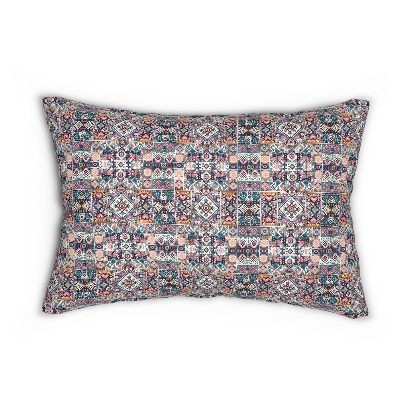 Spun Polyester Lumbar Pillow - 8404 Design-01 S