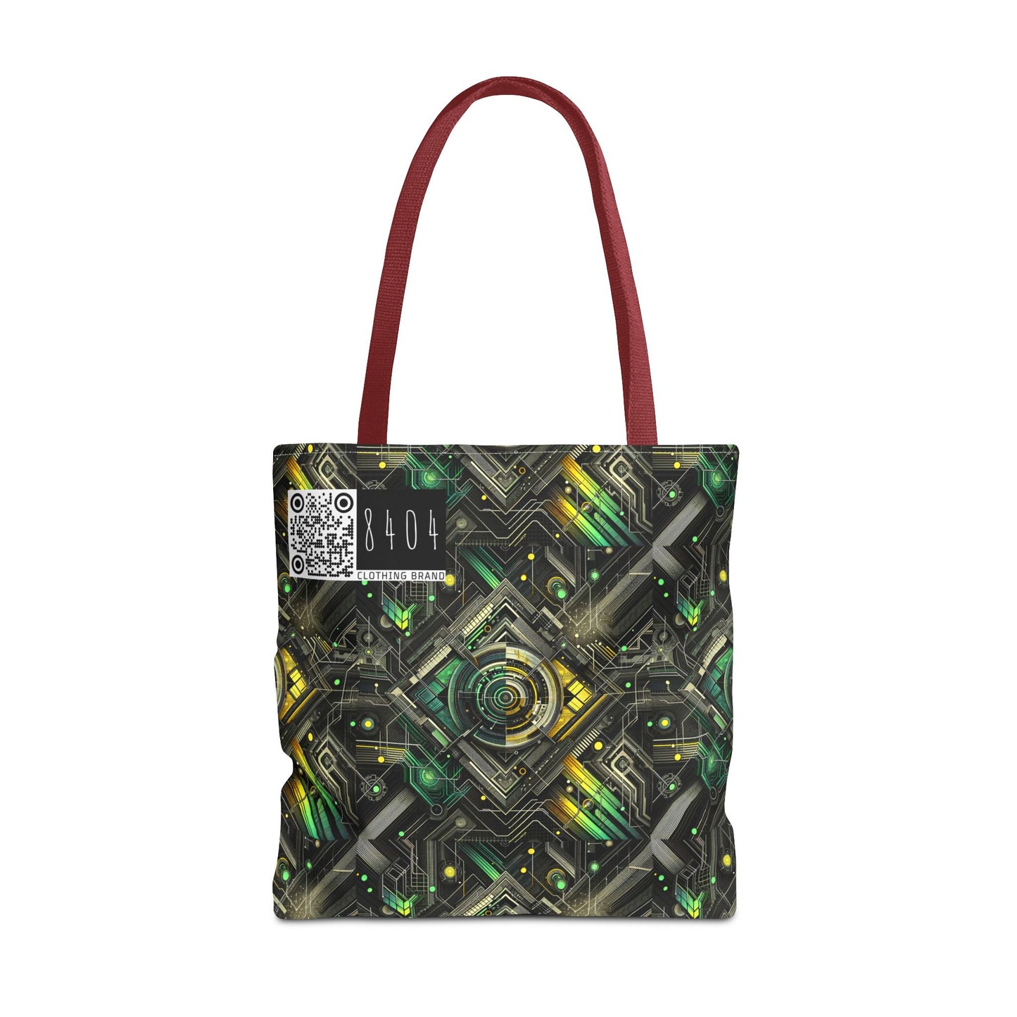 Tech Noir Graphics Tech-Inspired Streetwear Tote Bag - 8404 Design-57