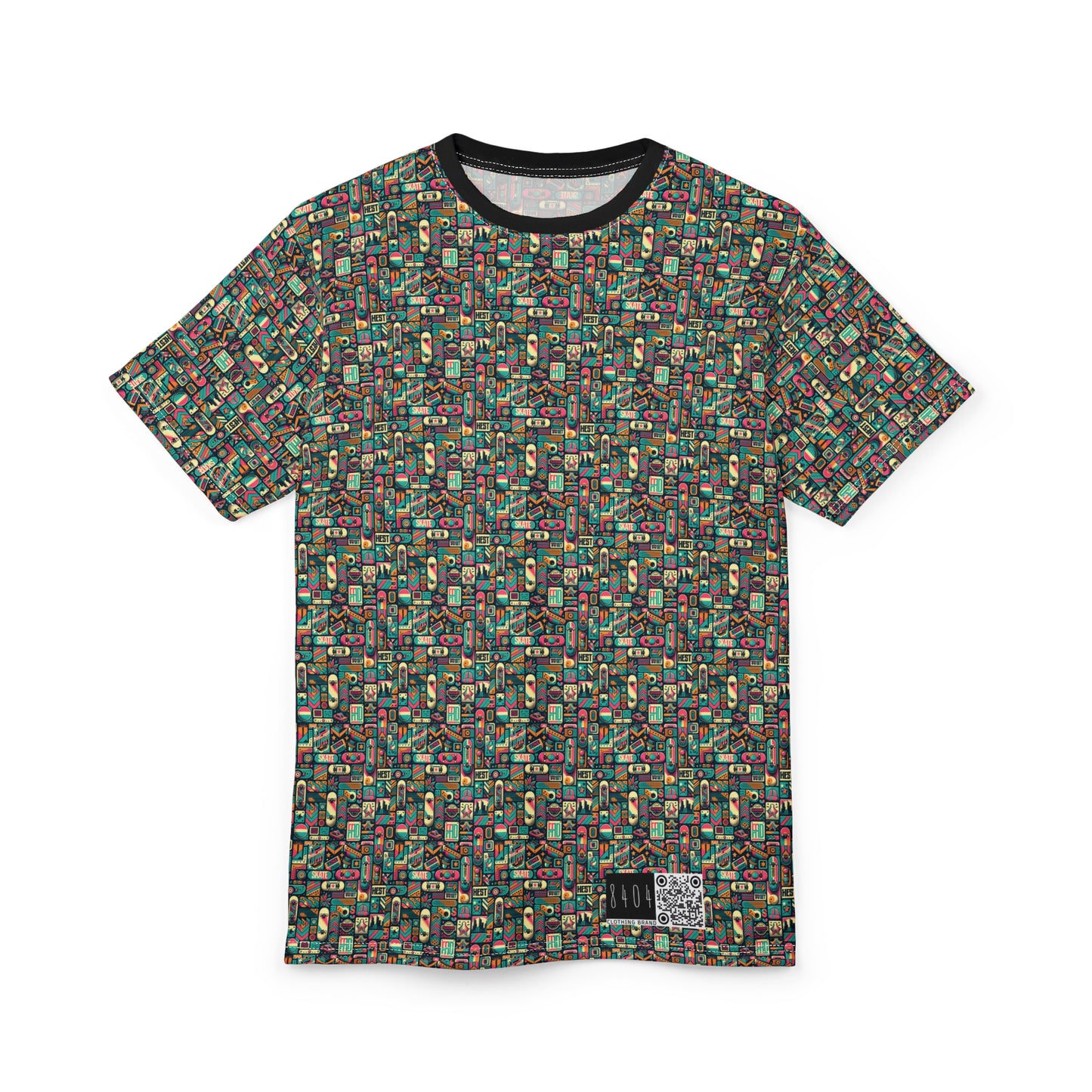Skate Culture Revival Urban Retro Cool Unisex Cut & Sew Tee - 8404 Design-61