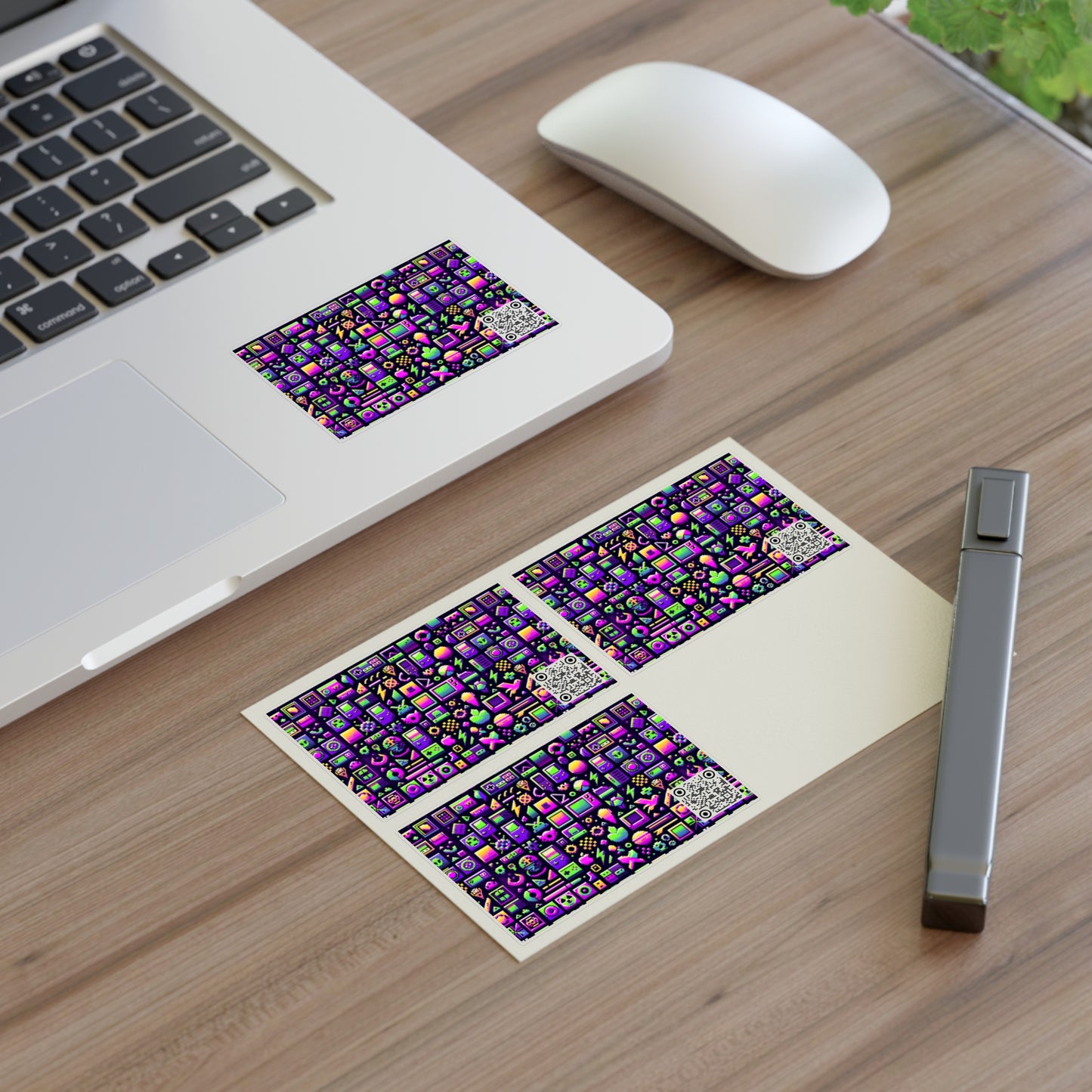 Digital Nostalgia Remix Modern Vintage Fusion Sticker Sheets - 8404 Design-49