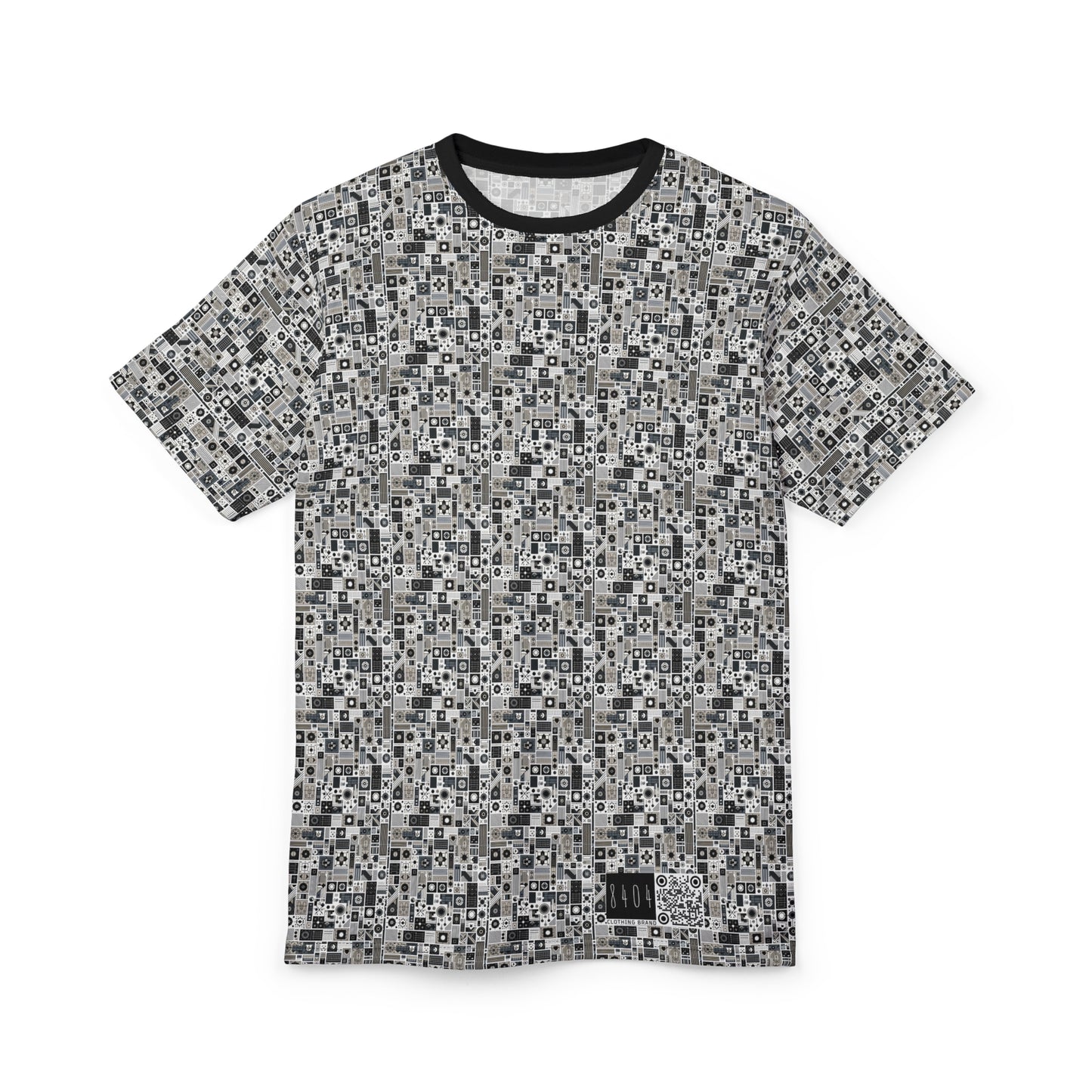 Digital Minimalism Minimalist Tech Unisex Cut & Sew Tee - 8404 Design-45