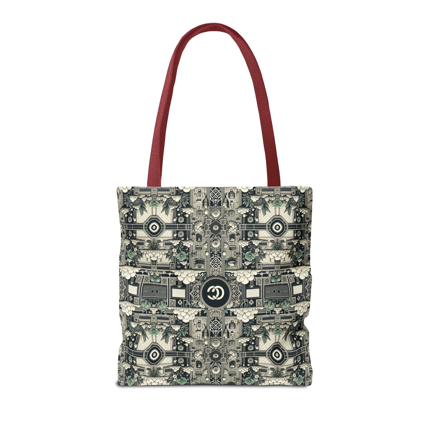 Cyber Garden Party Tech Garden Extravaganza Tote Bag - 8404 Design-54