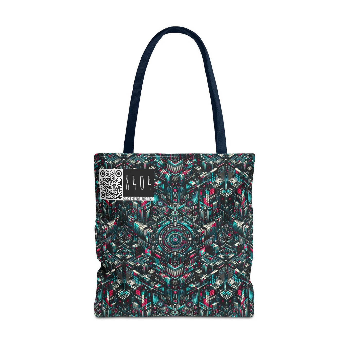 Digital Rebellion Tech-Inspired Streetwear Tote Bag - 8404 Design-54
