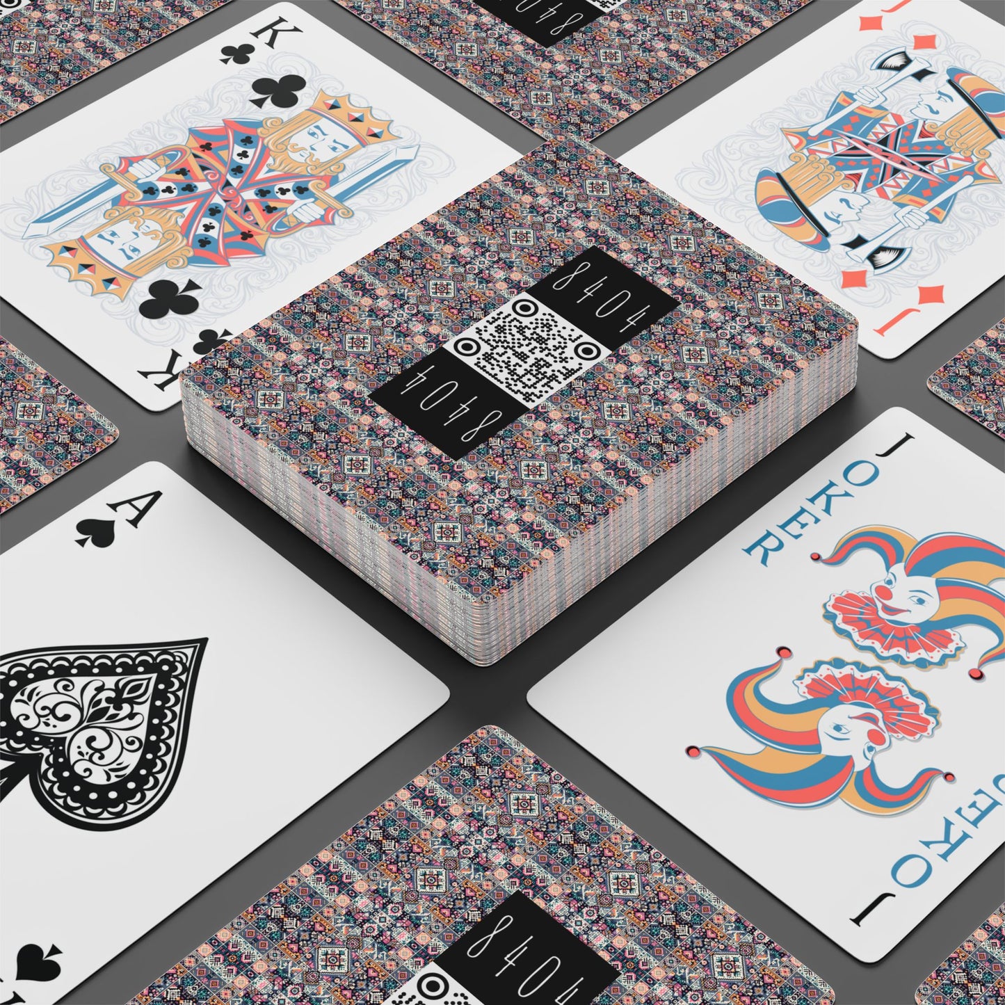 Poker Playing Cards - 8404 Design-01 S