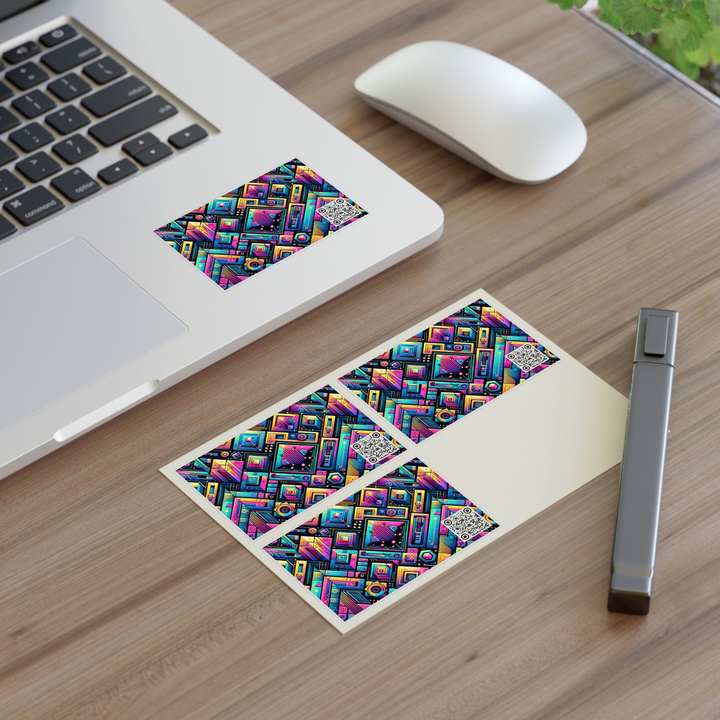 Tech-Inspired Graphics Cyberpunk Cool Sticker Sheets - 8404 Design-46