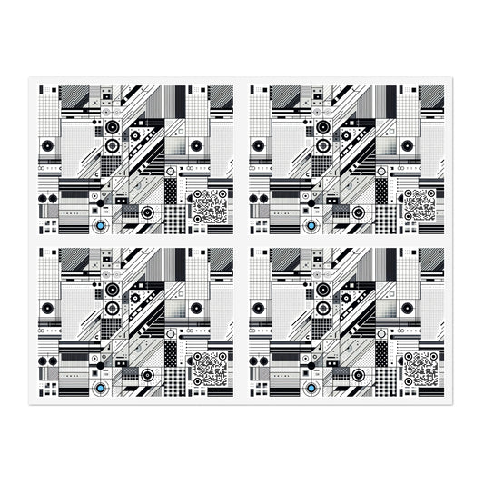 Digital Minimalism Minimalist Tech Sticker Sheets - 8404 Design-52