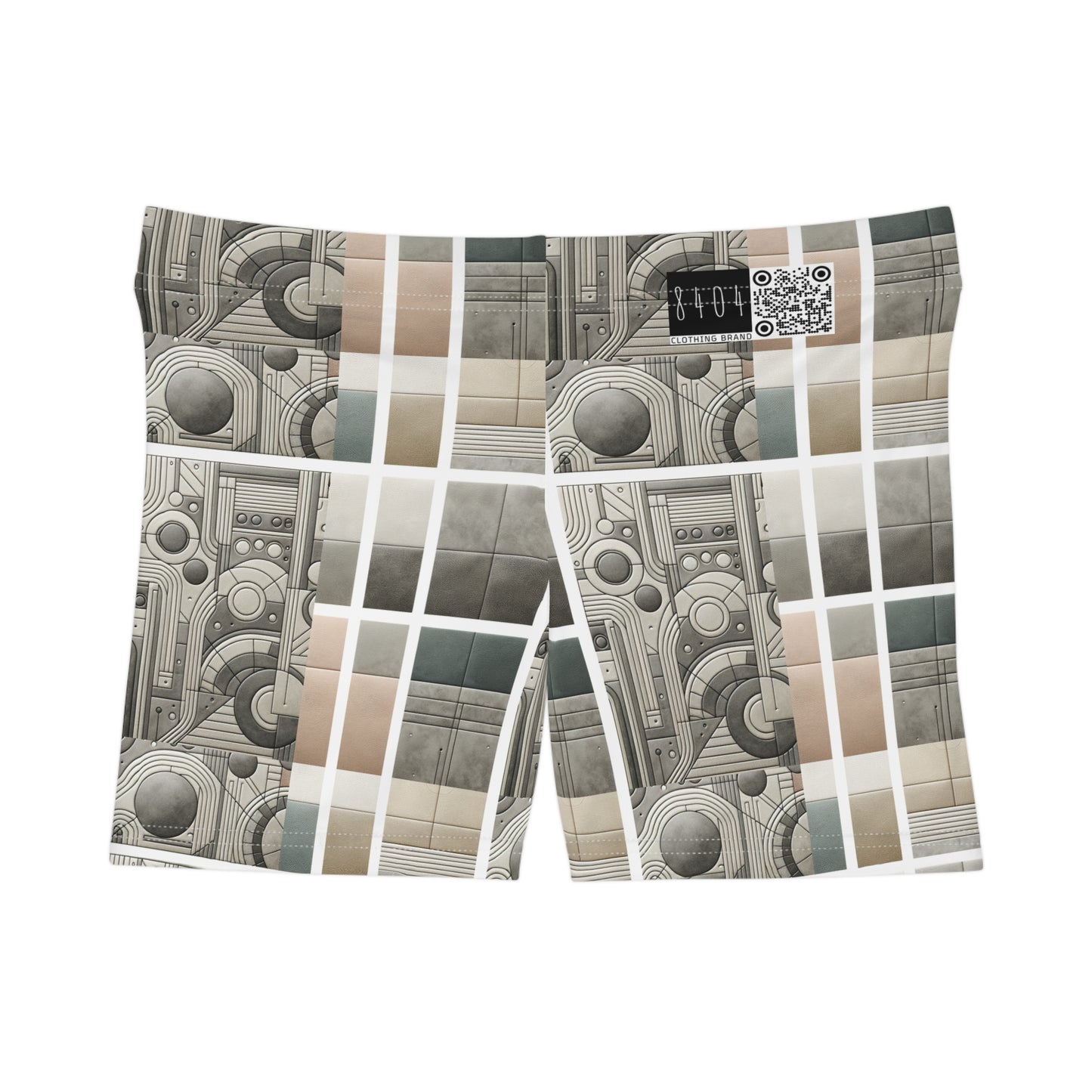Tech Utility Chic Tech-Forward Minimalist Women's Shorts - 8404 Design-59