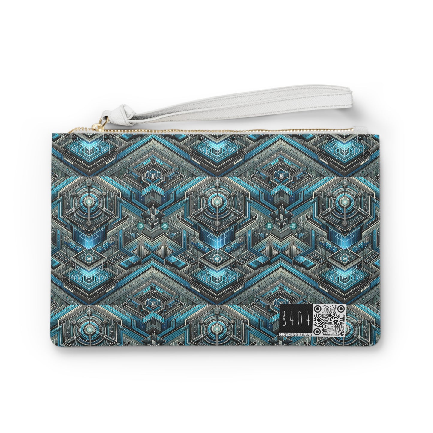 Tech-Infused Futurism Sleek Tech Edge Clutch Bag - 8404 Design-49
