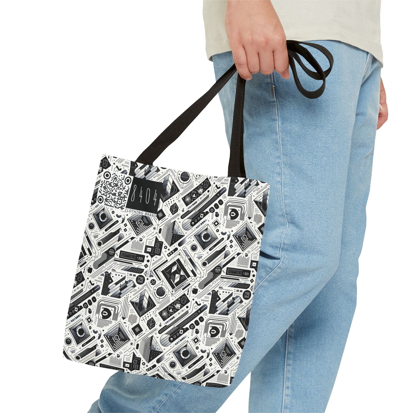 Tech Minimalism Minimalist Tech Tote Bag - 8404 Design-72