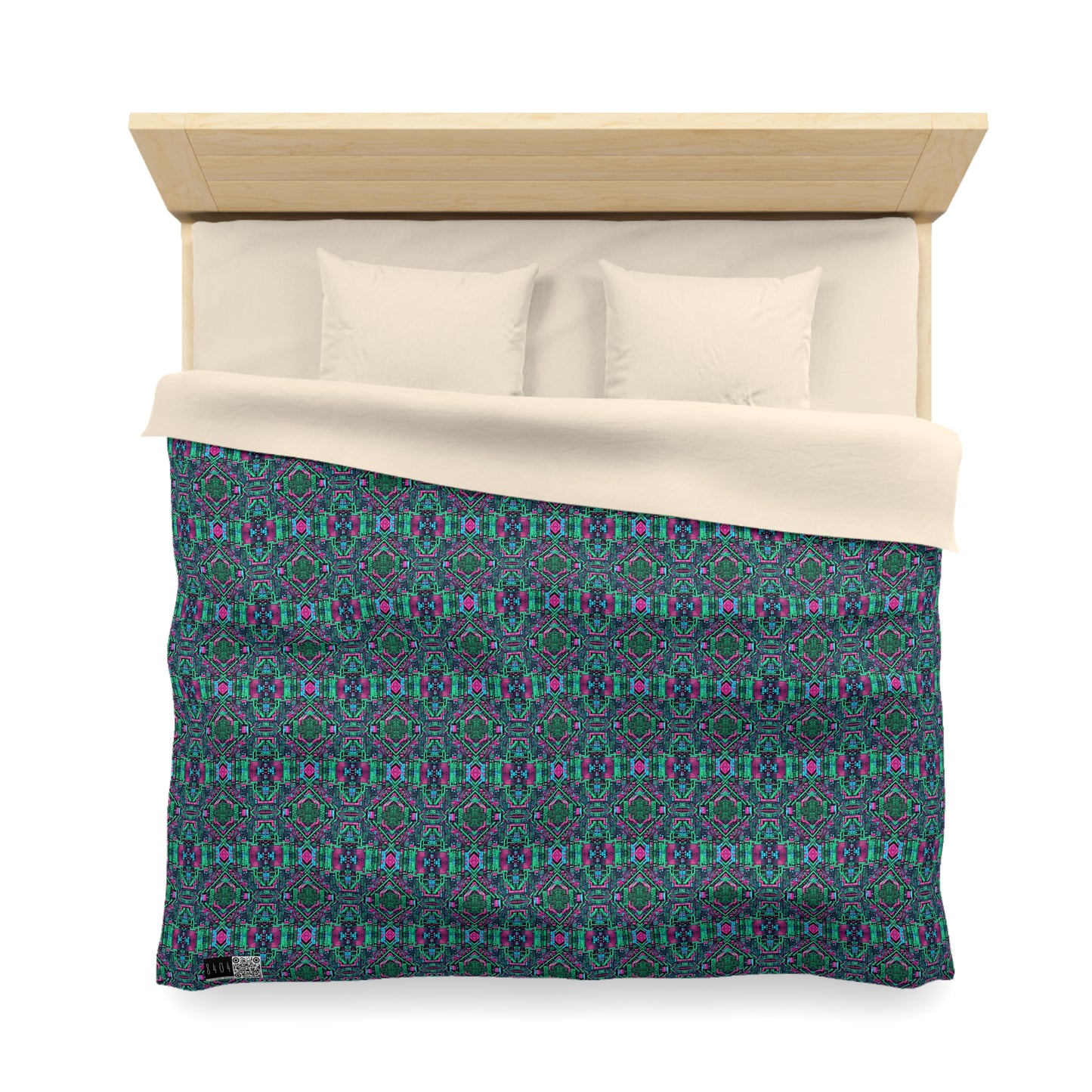 Digital Glitch Vibes Tech-Inspired Streetwear Microfiber Duvet Cover - 8404 Design-71