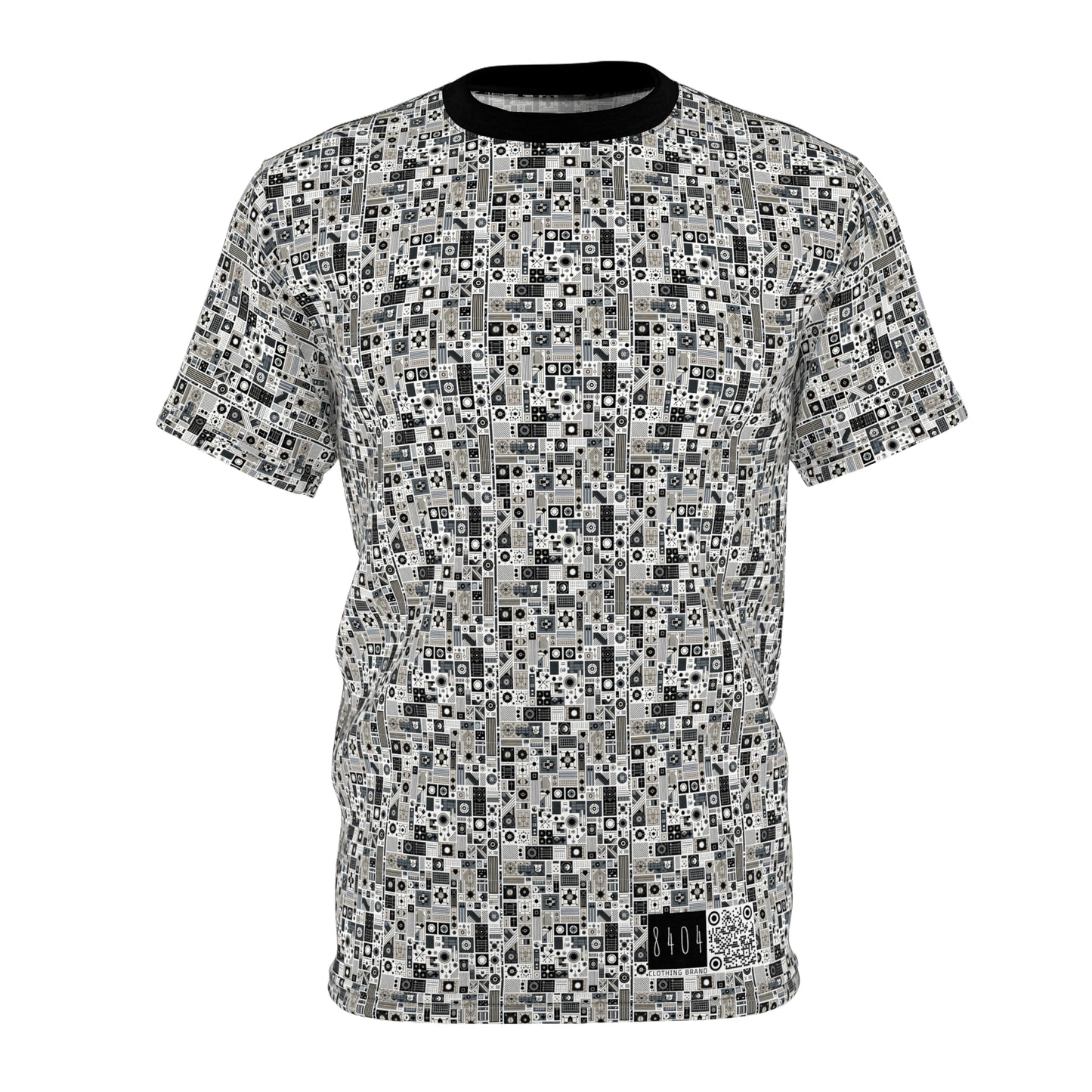 Digital Minimalism Minimalist Tech Unisex Cut & Sew Tee - 8404 Design-45