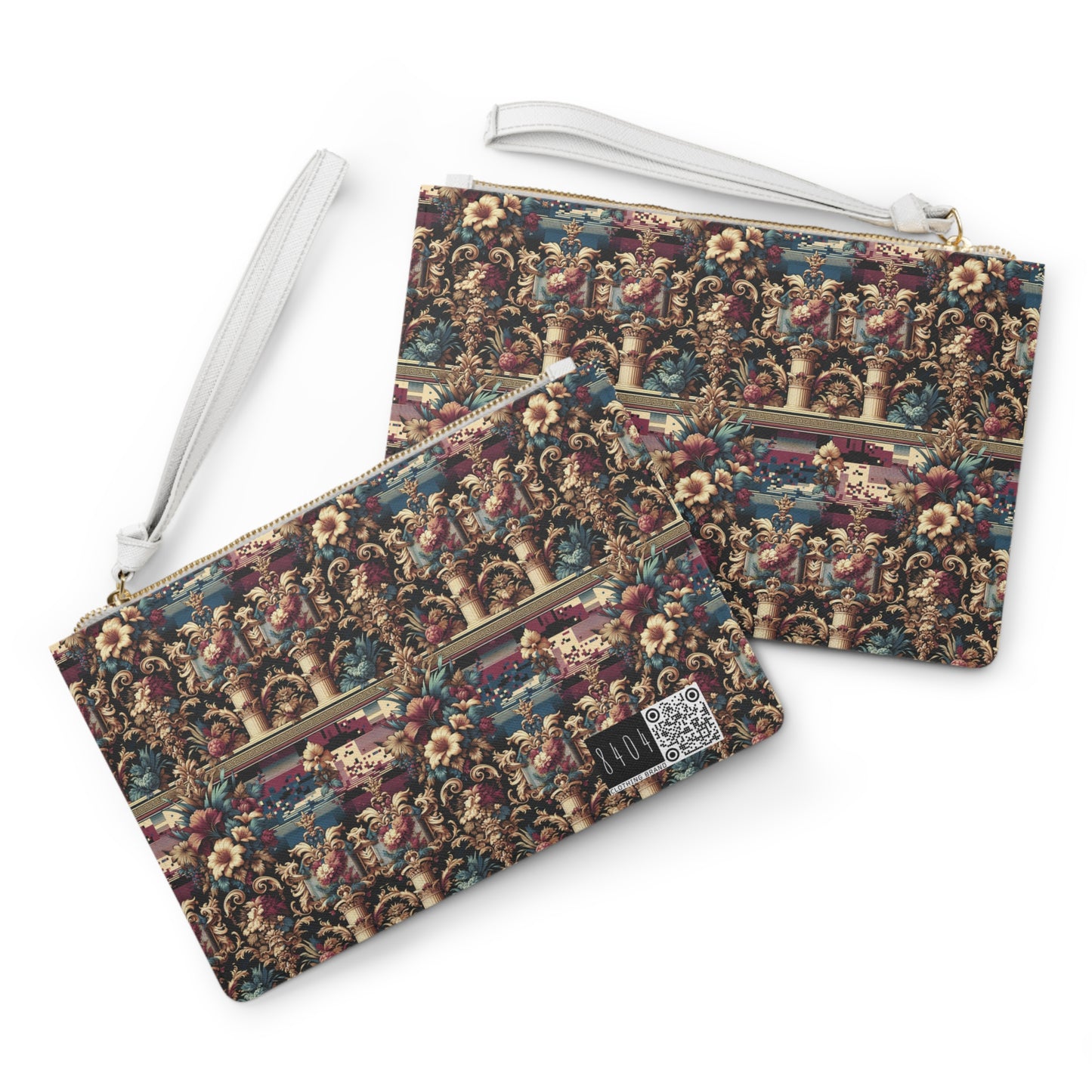 Digital Renaissance Modern Baroque Fusion Clutch Bag - 8404 Design-58