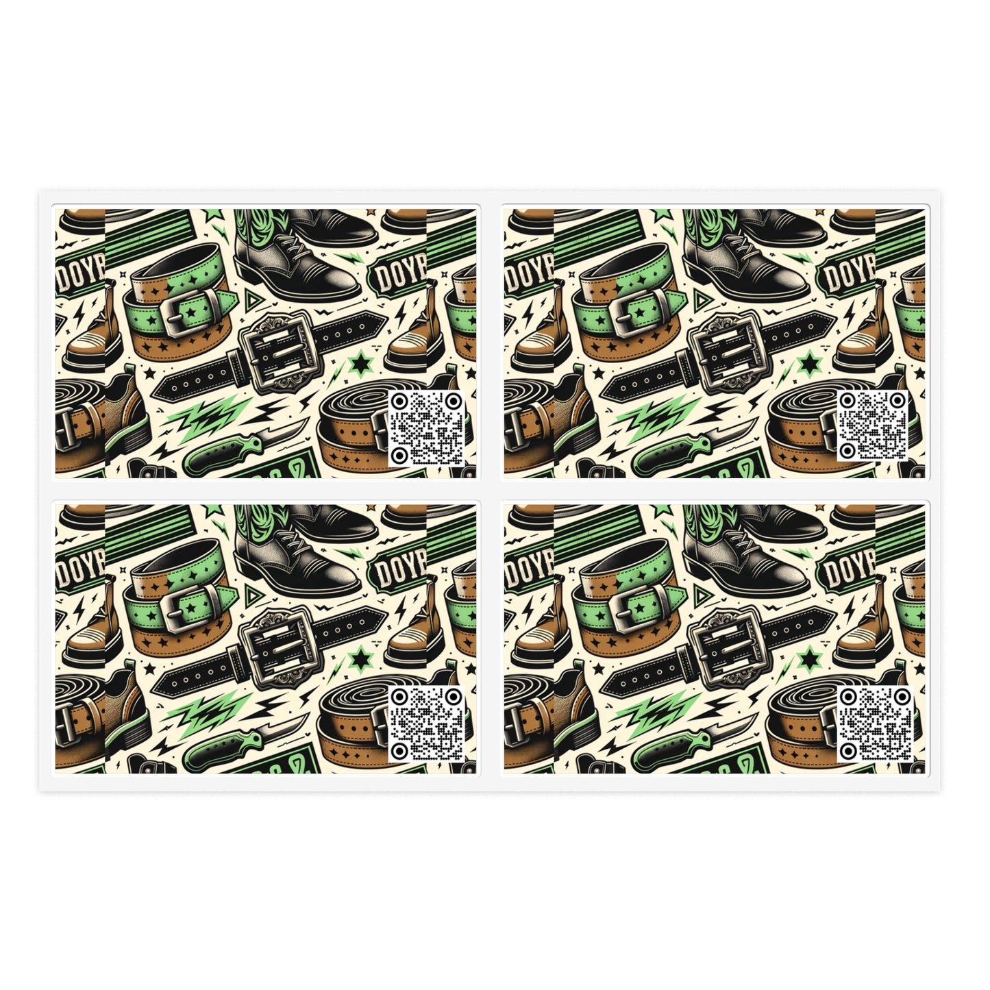 Digital Cowboy Tech-Western Fusion Sticker Sheets - 8404 Design-58
