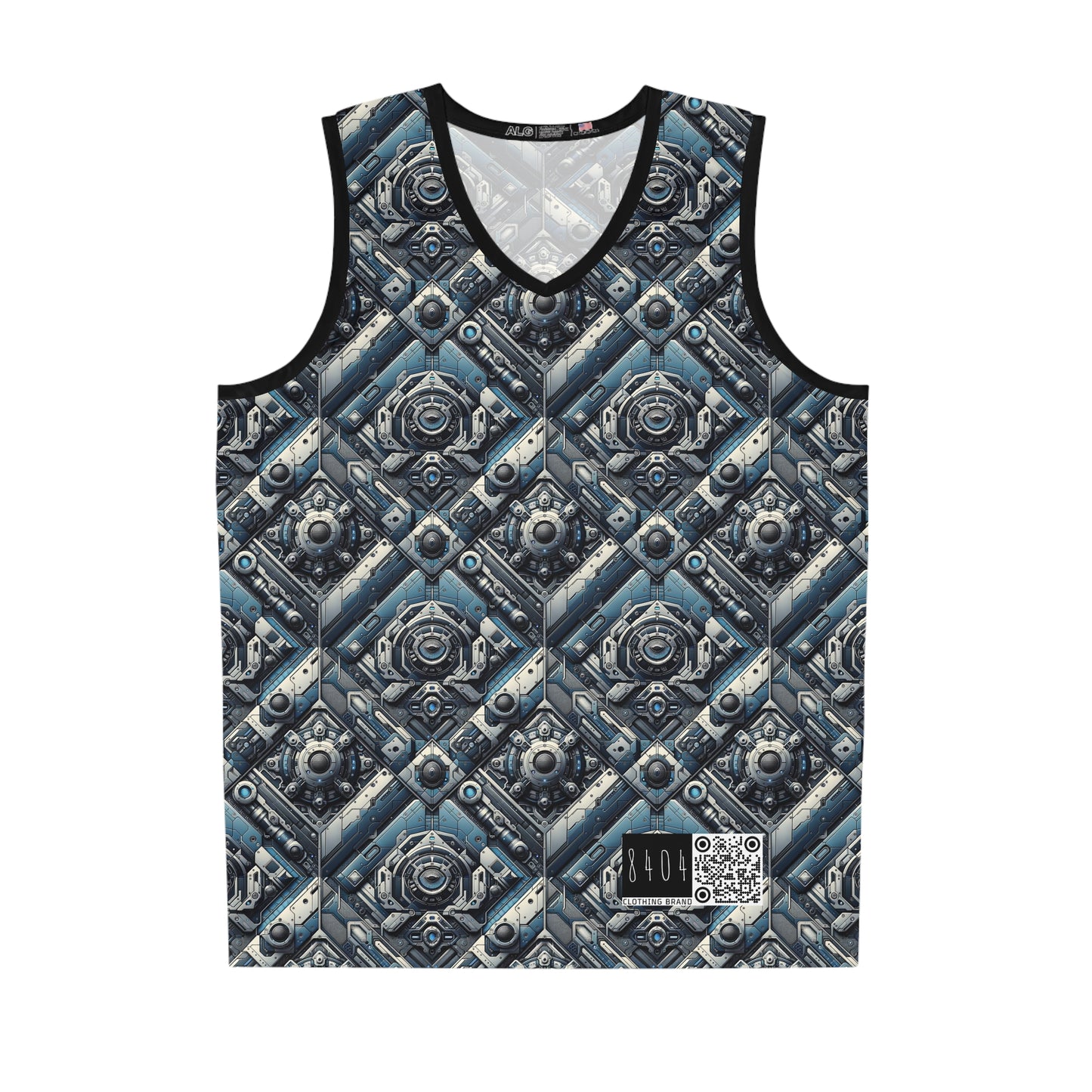 Tech Utility Fusion Tech-Forward Utility With a Futuristic Edge Basketball Jersey - 8404 Design-43