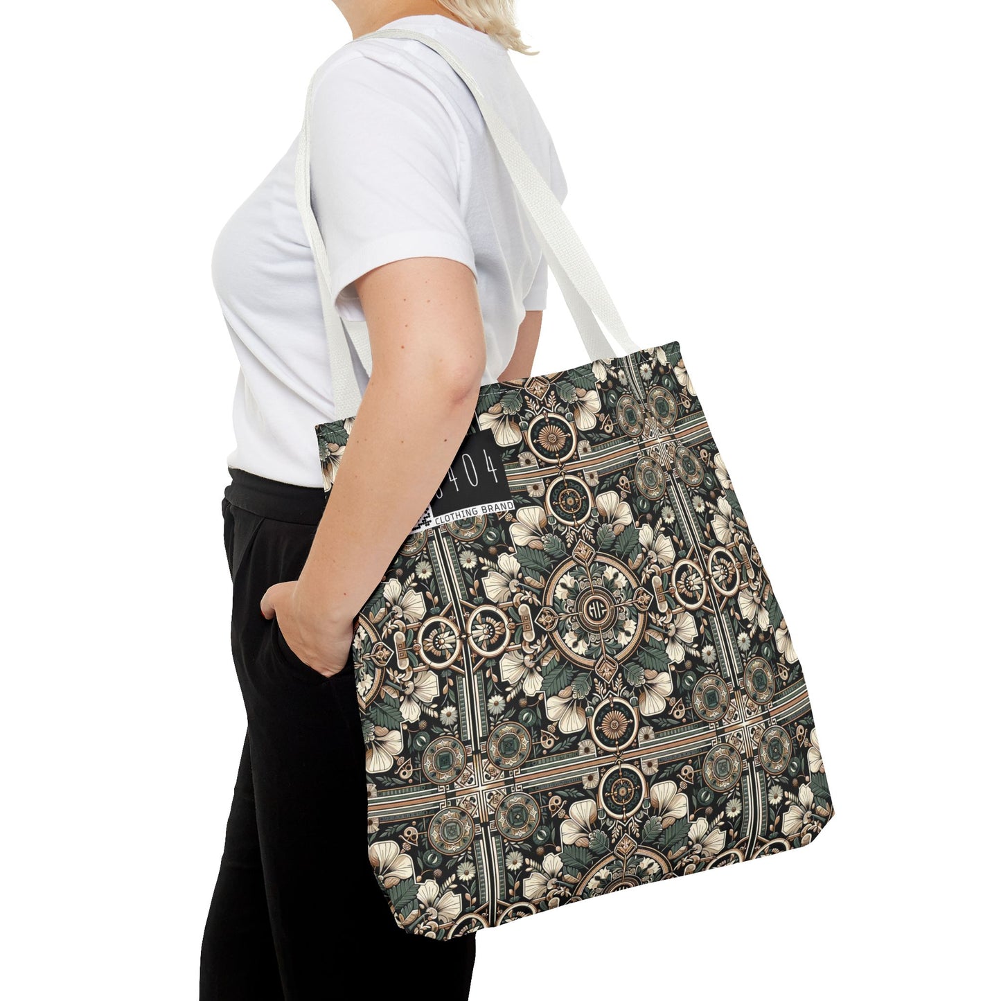 Cyber Garden Party Tech Garden Extravaganza Tote Bag - 8404 Design-66