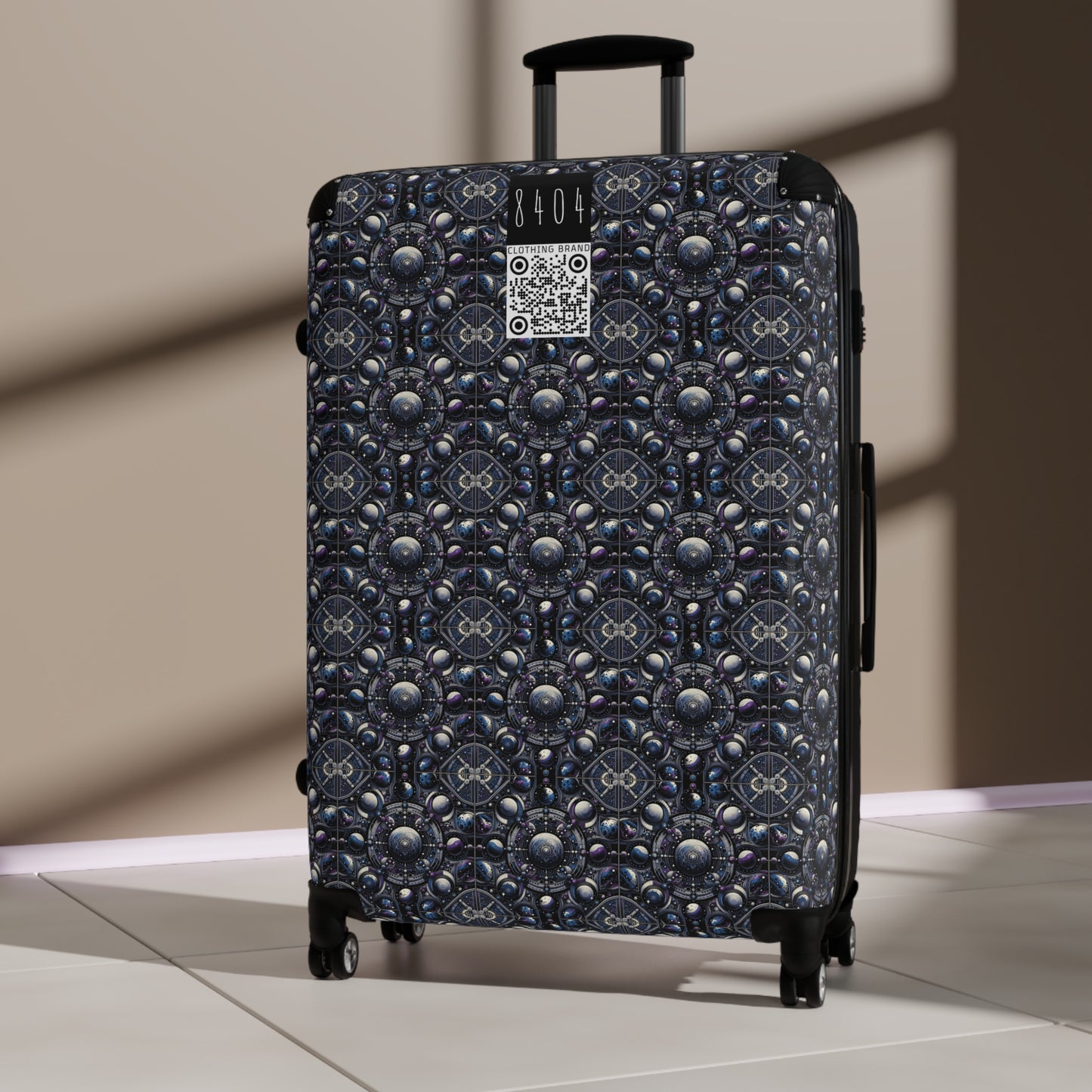 Tech Astronaut Tech-Forward Streetwear Meets Space Exploration Suitcase - 8404 Design-46
