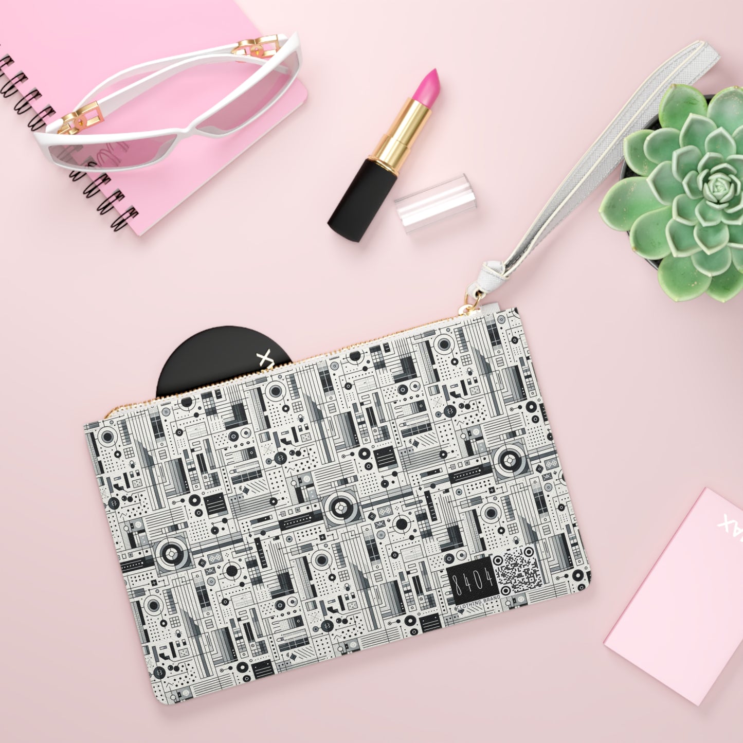 Digital Minimalism Minimalist Tech Clutch Bag - 8404 Design-53