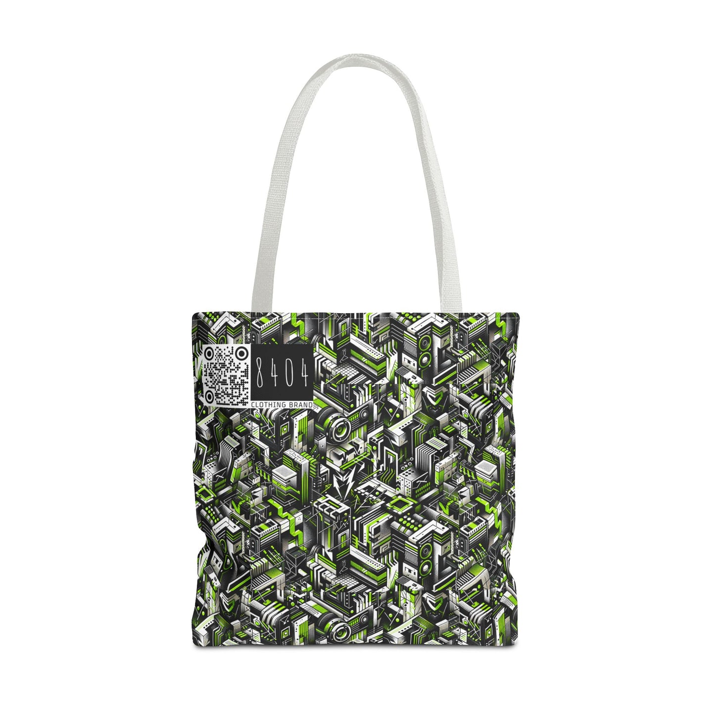 Graffiti Tech Fusion Bold Streetwear Fusion Tote Bag - 8404 Design-53